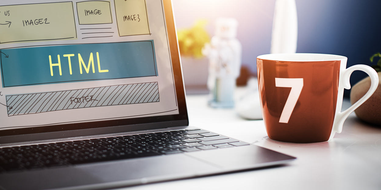 Web development concept with design templates